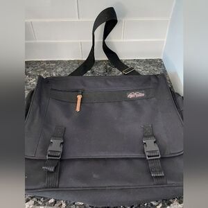 West Trail Carry On Luggage Travel Bag Laptop Briefcase Black Softside Canvas